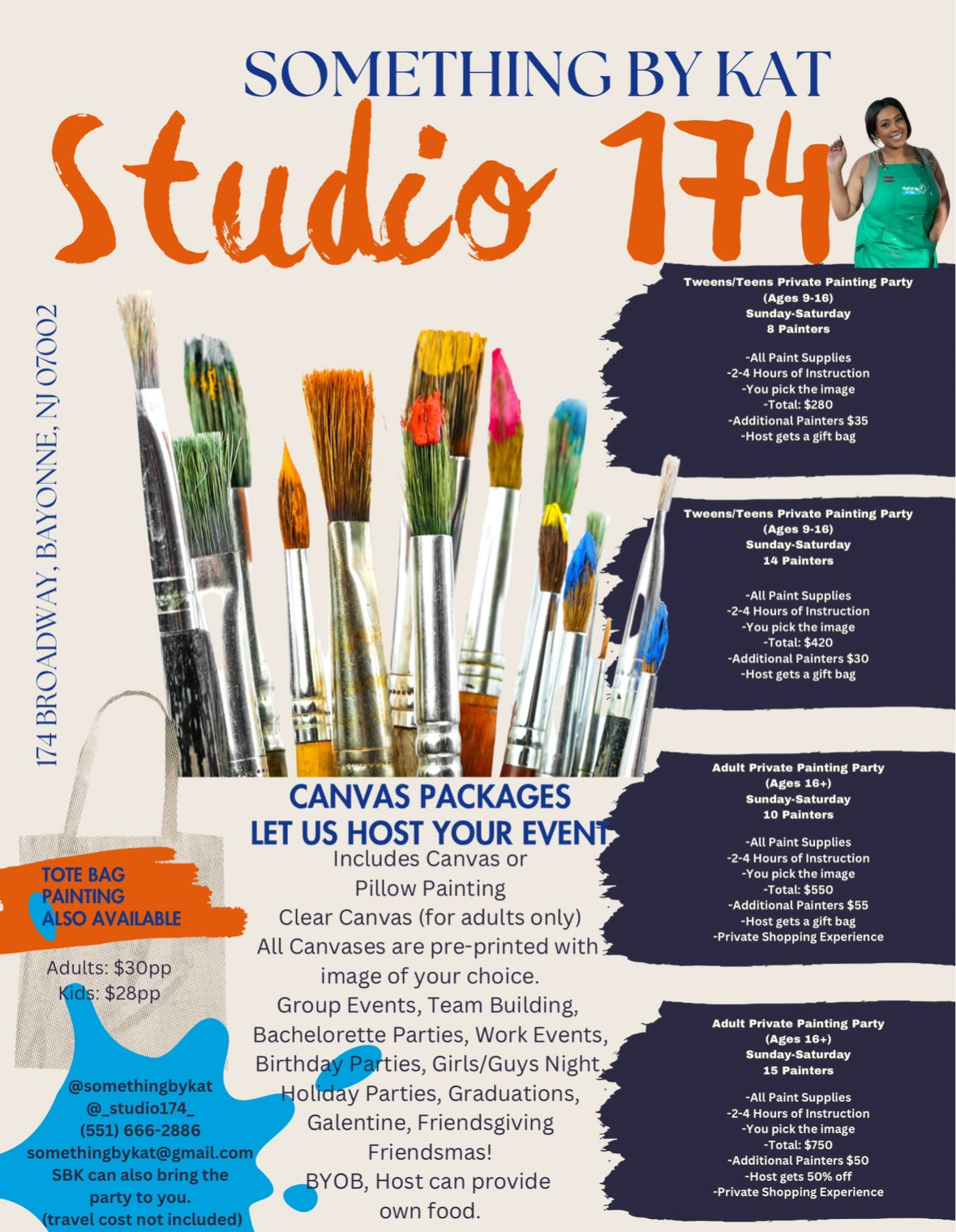 Workshop Price List